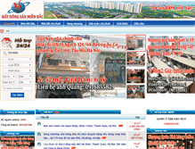 Tablet Screenshot of batdongsanmienbac.com.vn